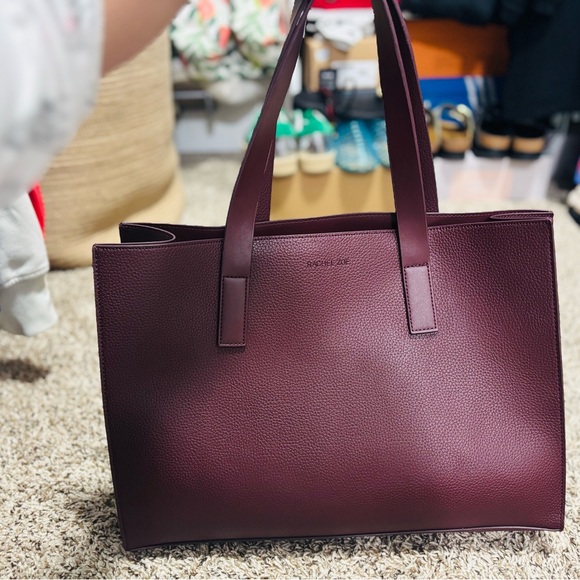 Rachel Zoe Deep Burgundy Tote - Picture 3 of 6